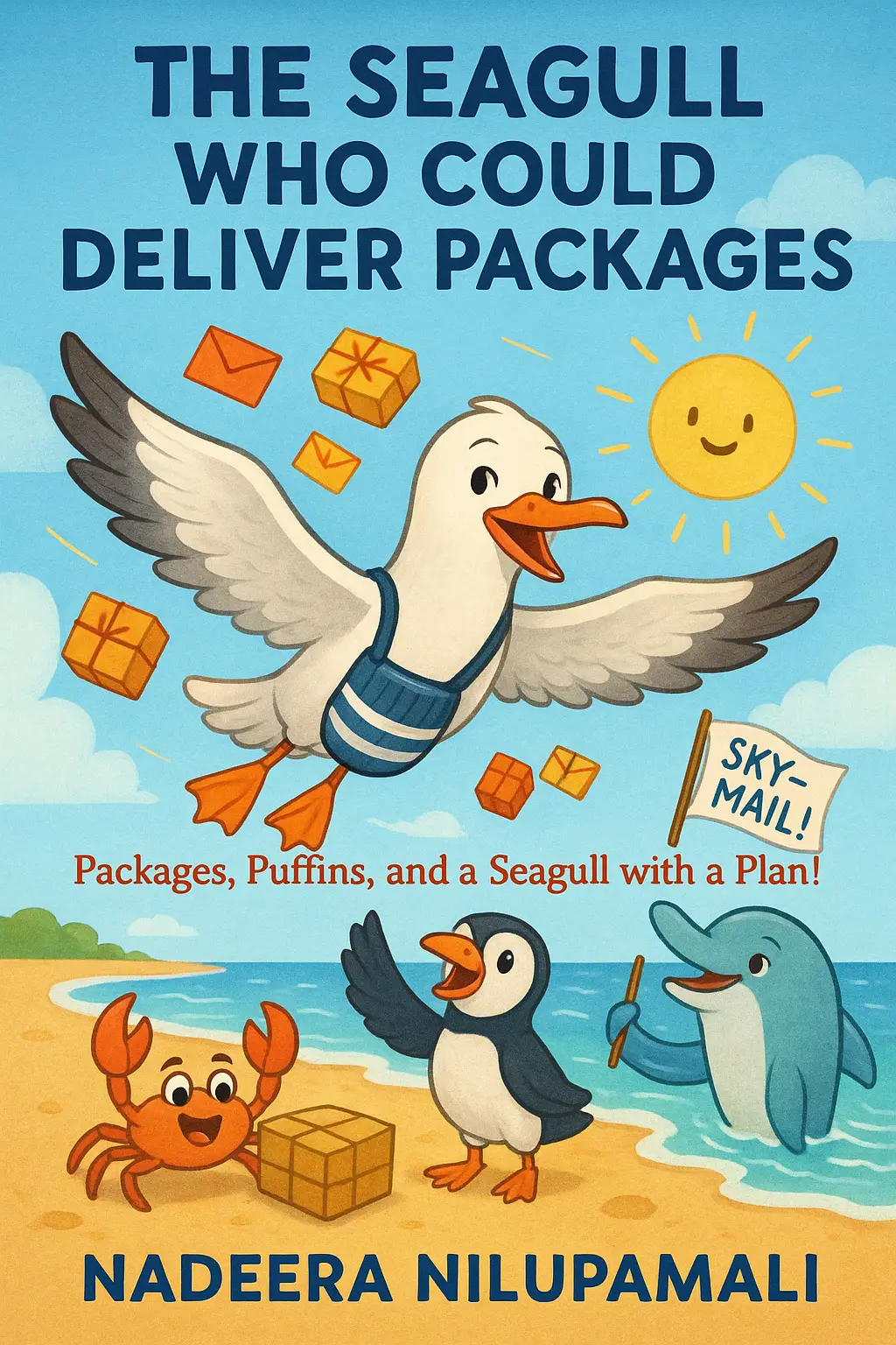 The Seagull Who Could Deliver Packages - A seagull with big wings and even bigger plans