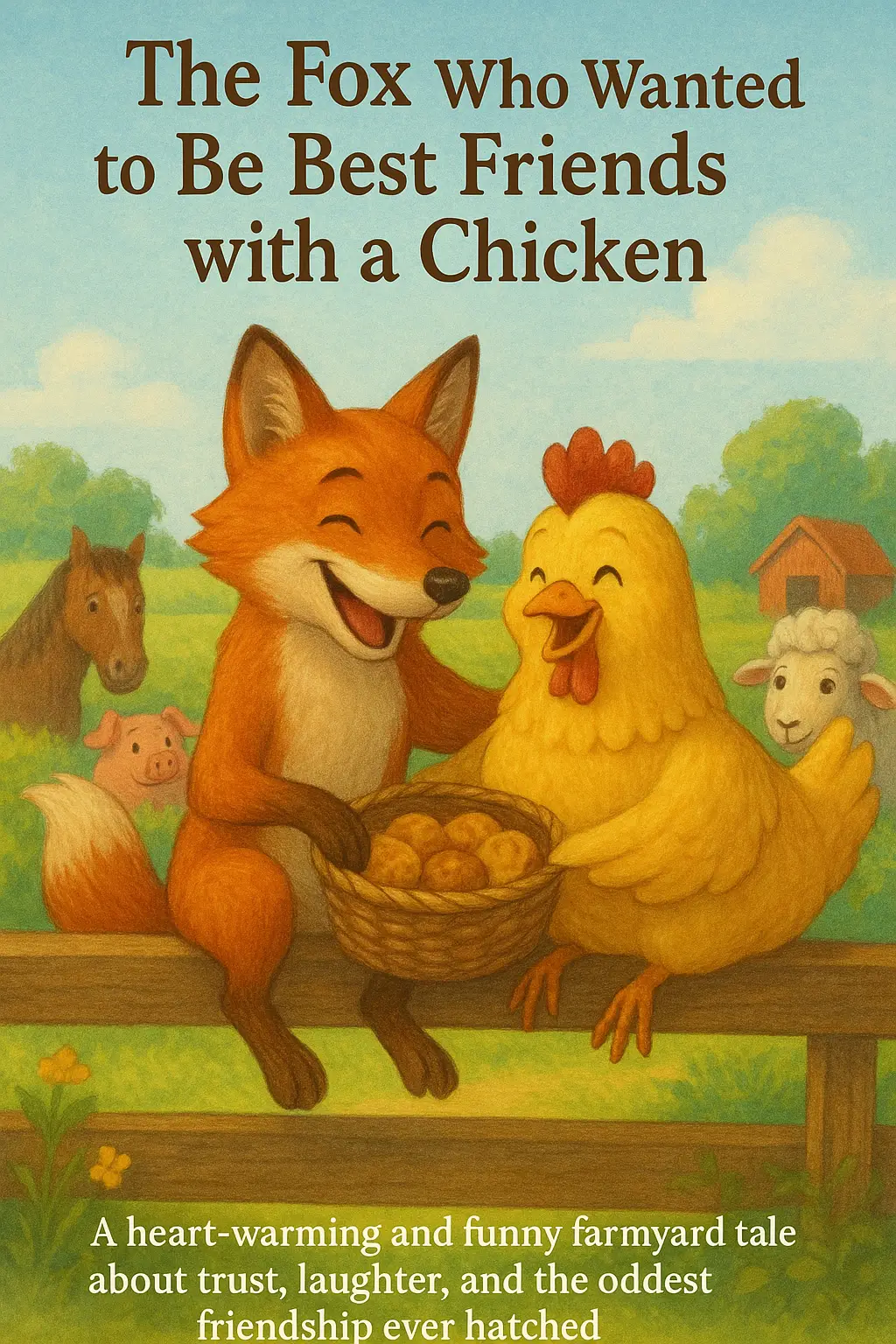 The Fox Who Wanted to Be Best Friends with a Chicken - A heart-warming and funny farmyard tale