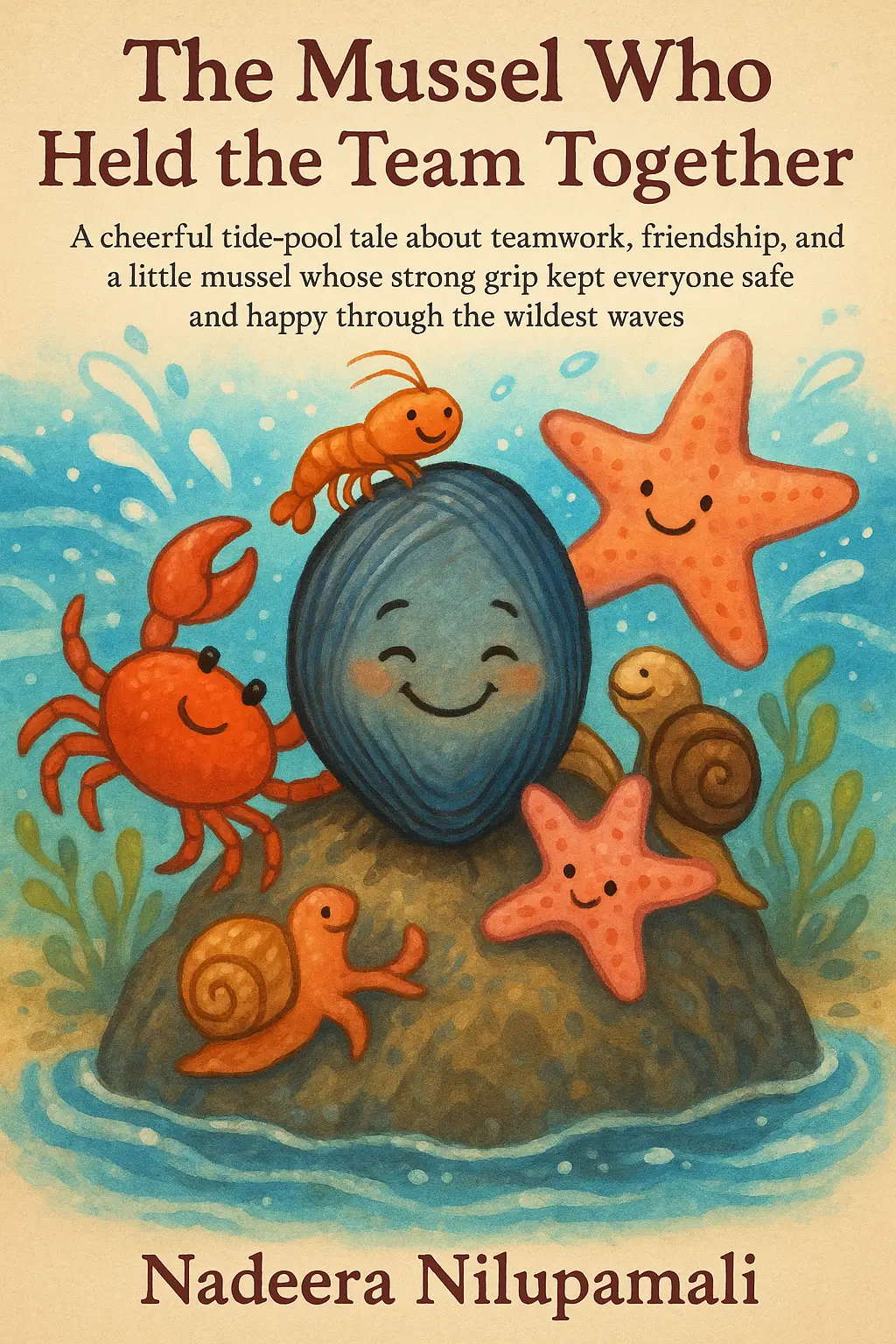The Mussel Who Held the Team Together -A cheerful tide‑pool tale about teamwork, friendship, and a little mussel