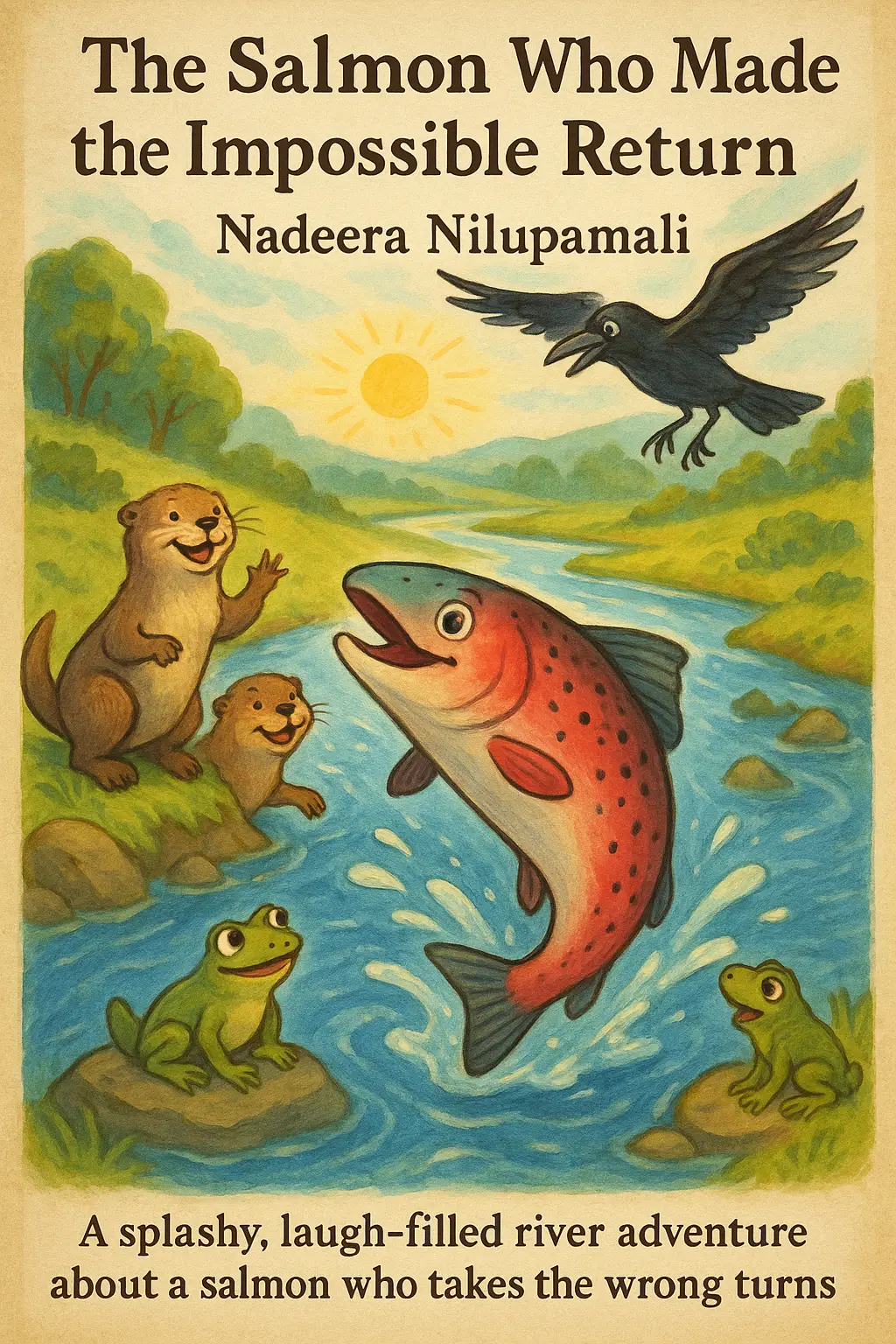 The Salmon Who Made the Impossible Return -  A splashy, laugh‑filled river adventure about a salmon who takes the wrong turns.