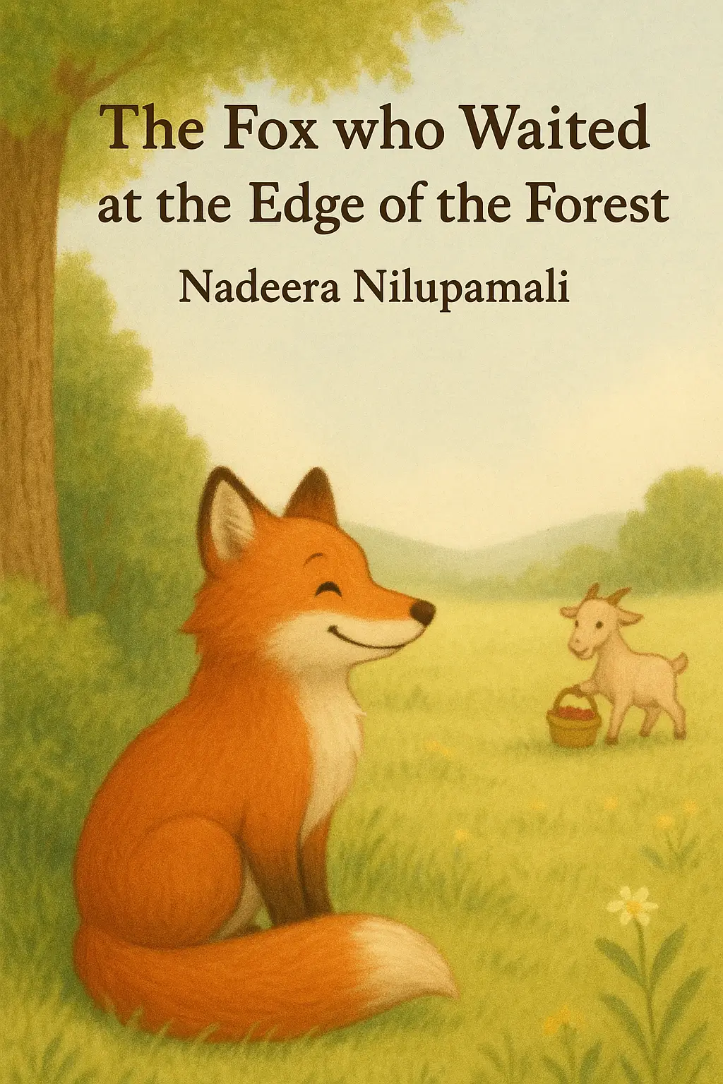 The Fox Who Waited at the Edge of the Forest -  A warm and funny forest‑meadow tale about a curious fox.