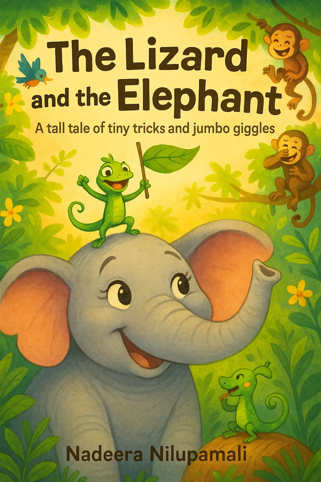 The Lizard and the Elephant - A tall tale of tiny tricks and jumbo giggles